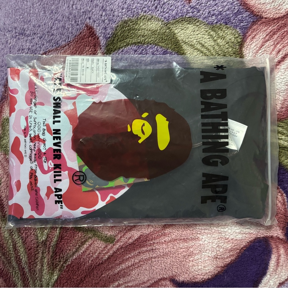 A Bathing Ape T-Shirt ABC Camo PinkXWhite